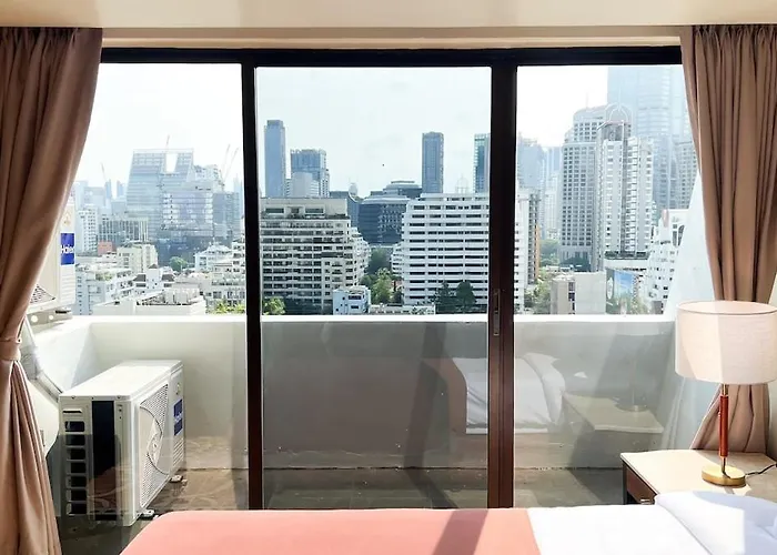 公寓 Elegant And Spacious 2 Bedroom Walk To Bts Nana