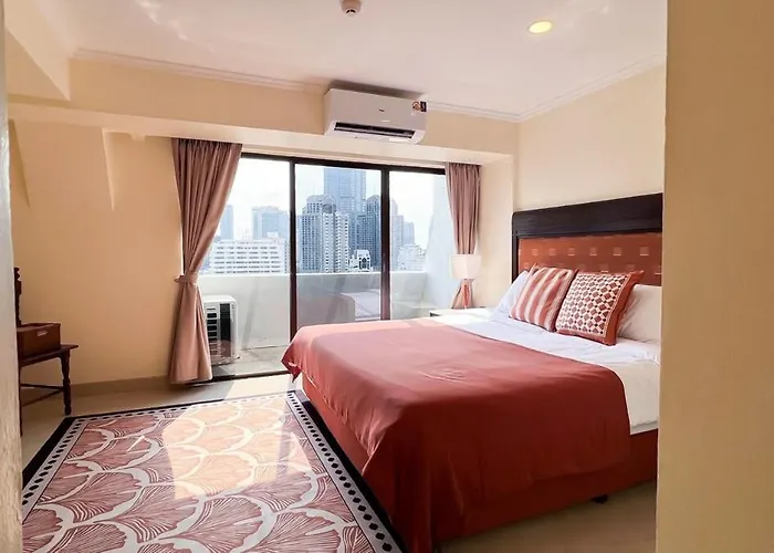 Elegant And Spacious 2 Bedroom Walk To Bts Nana 公寓 *